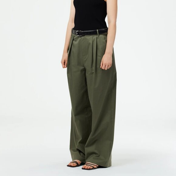 Tibi chino Stella pant in sage, size 0, NWT - Picture 3 of 7